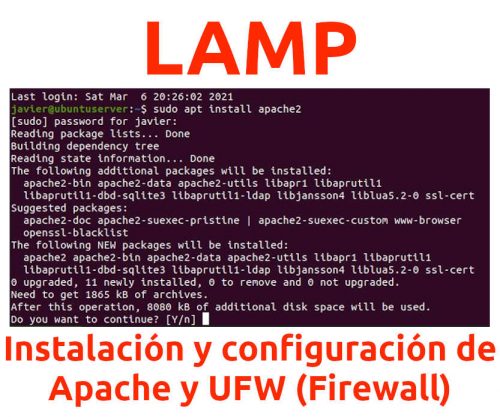 Lee más sobre el artículo Instalación y configuración de Apache y el Firewall UFW