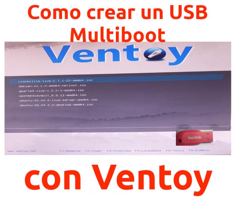 Lee más sobre el artículo Como crear un USB MultiBoot con Ventoy