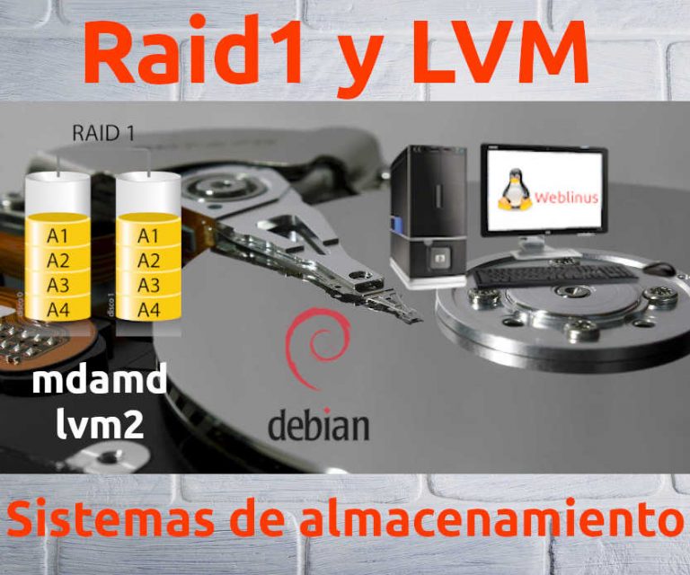 Lee más sobre el artículo RAID y LVM. Sistemas de almacenamiento