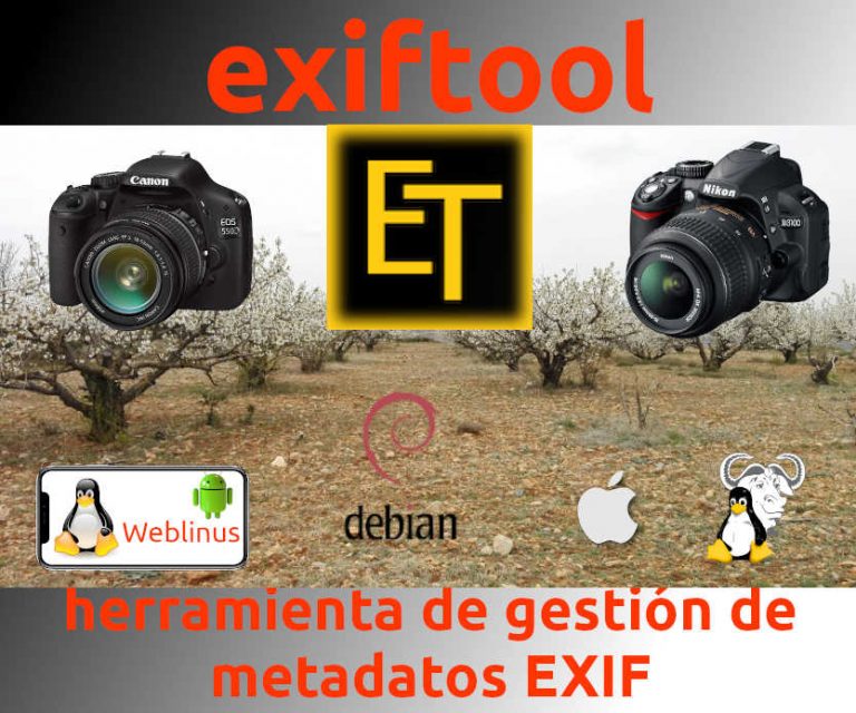 Lee más sobre el artículo Exiftool herramienta de gestión de metadatos EXIF