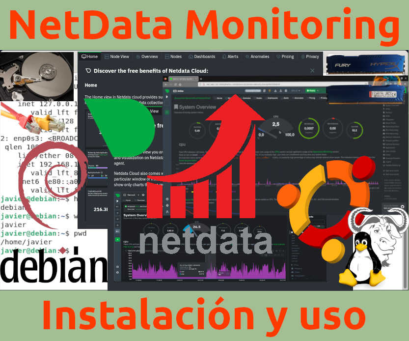 Instalar Netdata Monitoring en Linux