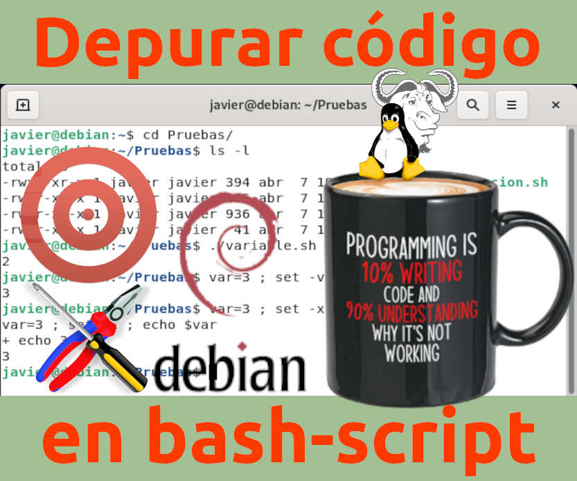 Depurar código bash-script
