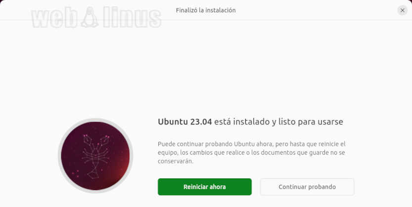 Ubuntu instalado